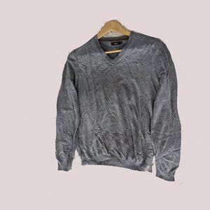 Celio Grey Sweater with Shoulder Pads